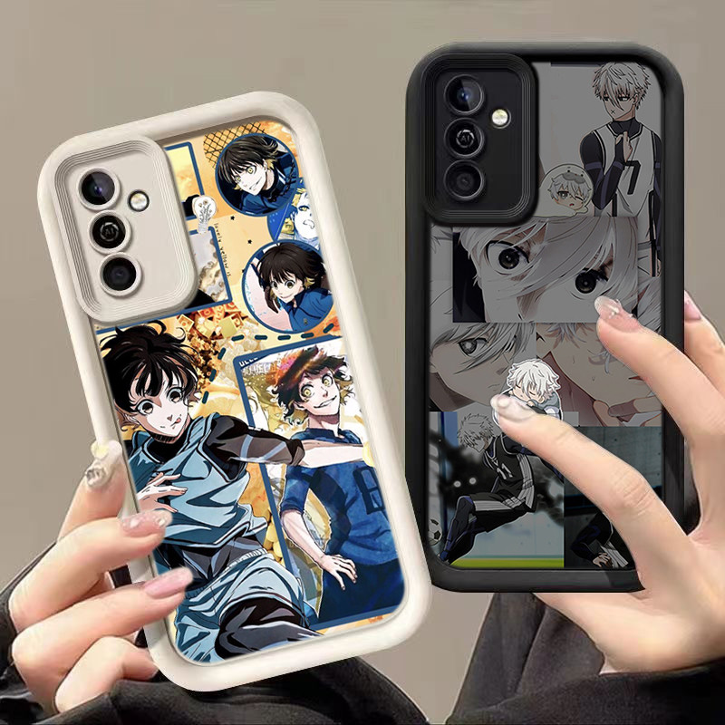 HA3 Anime BLUE LOCK Untuk Samsung Casing hp Softcase Silikon Kasing untuk Samsung A12 A10s A20s A30 