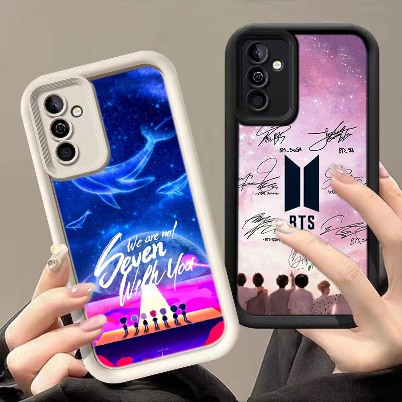 Casing Hp Samsung Galaxy A14 A13 A04s A22 A22S A32 A52 A52s A72 A23 A33 A53 A73 4G 5G PP64 BTS Carto