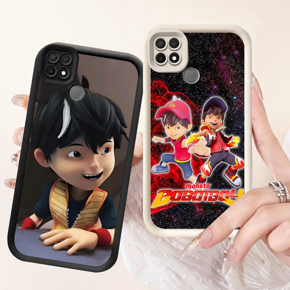 Casing HP TPU Anti Gores OPPO A15 A15s A35 A54 A16E A16K A93 F17 Reno 4F Pro YR-64 Cartoon Boboiboy