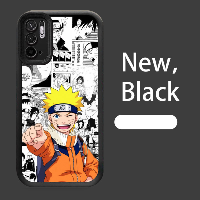 Case Casing untuk Xiaomi Redmi Note 10T 10S 10 2022 Pro 5G W-26 Naruto