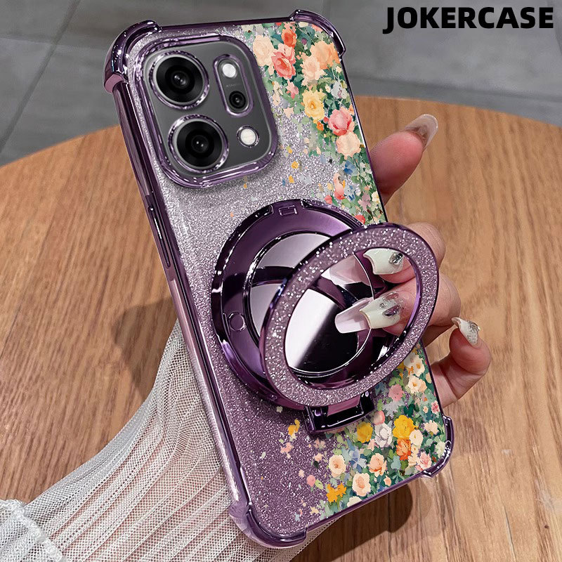 Case Realme 5i C17 C63 Note 60 C71 C75 Braket Cermin Untuk Case Realme 7i C2 C11 C20 C53 Glitter Car