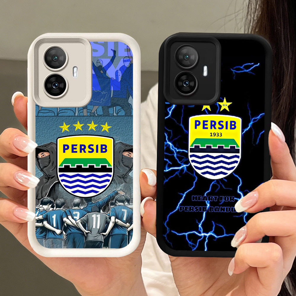 TT-3 Bandung Persib Casing ponsel tipis OPPO Reno 11 A5i 13F 11F 10 F25 Pro 5G