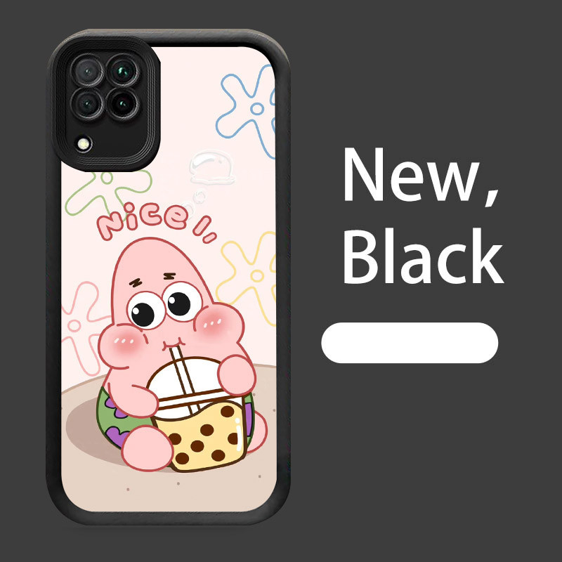 Case Casing untuk Samsung Galaxy A12 A22 5G W-19 SpongeBob Patrick