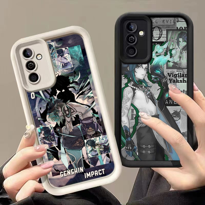 HA42 Genshin Impact game Xiao Untuk Samsung Casing hp Softcase Silikon Kasing untuk Samsung A12 A10s