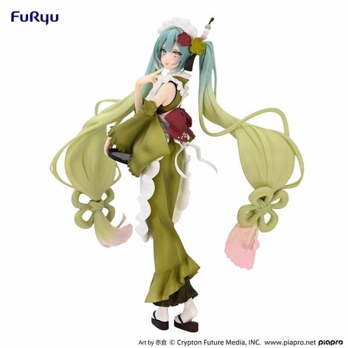 Motherland Edition Spot VOCALOID Hatsune Miku MIKU Limited Matcha Parfait Different Color Scenery F