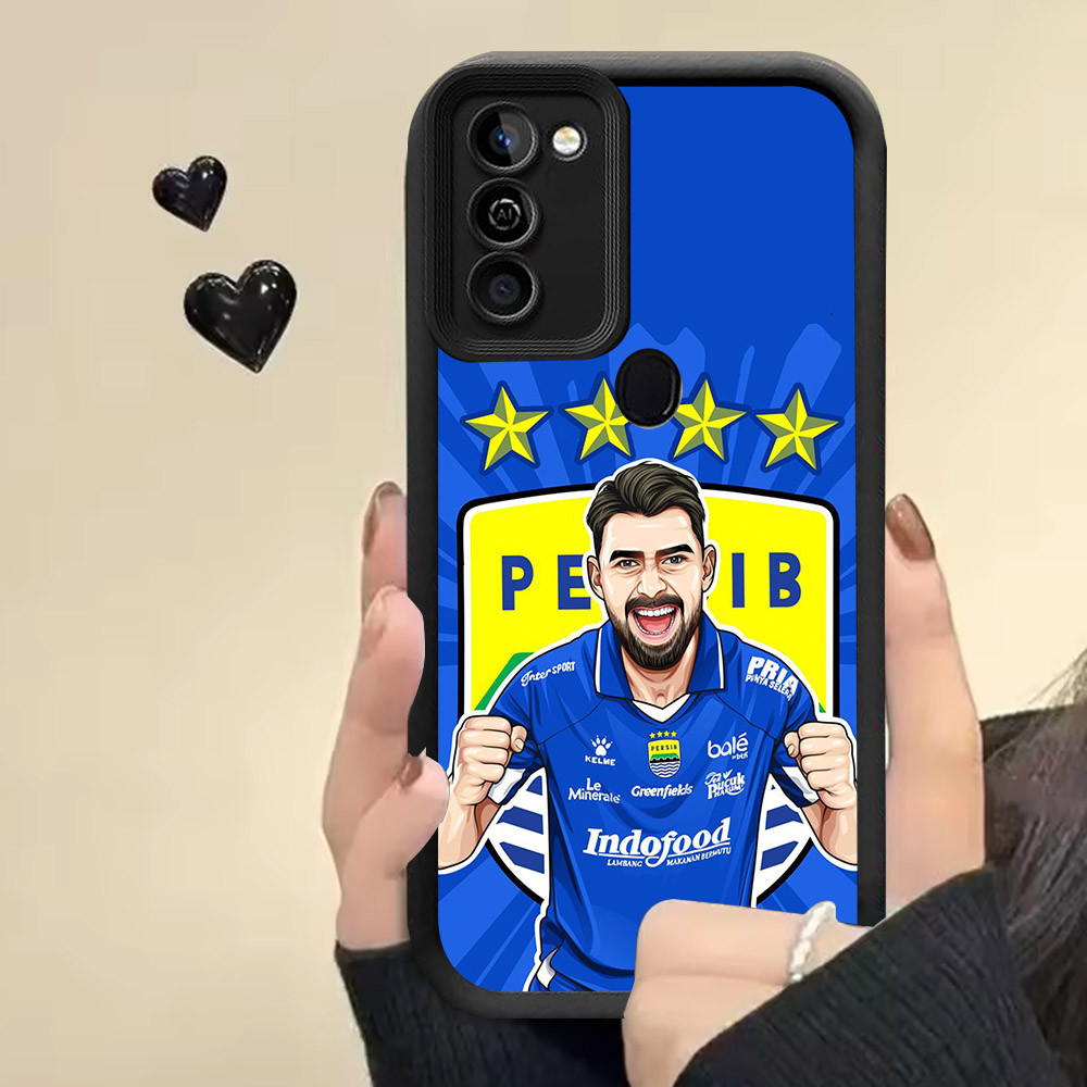 Casing untuk Samsung A21S A20S A11 M21 A10S M11 M30S A20 Case RR14 Persib