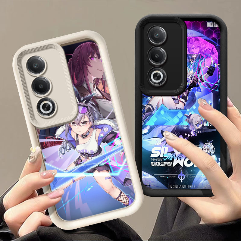 Casing Hp OPPO A60 A74 A95 A31 A53 2020 A54 A55 A11s 2021 4G PP44 Honkai Star Rail Silver Wolf Silik