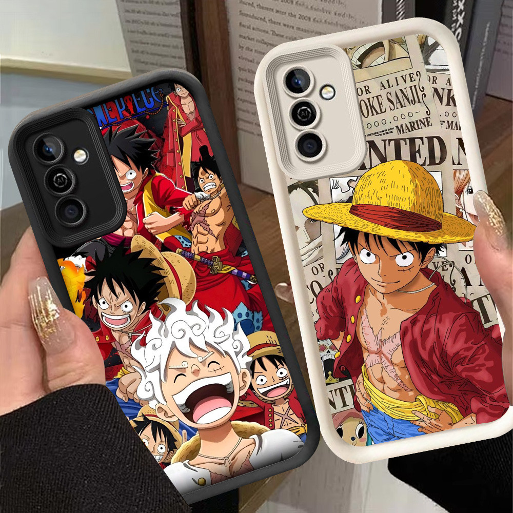 G-22 One Piece Luffy Casing untuk Samsung A52 A52S A72 A73 A53 5G