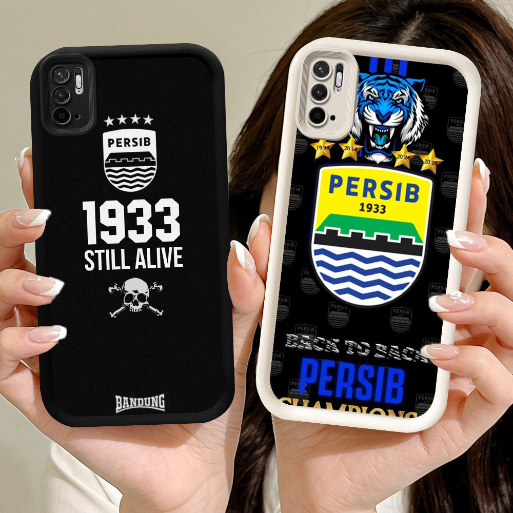 TT-3 Bandung Persib Casing ponsel tipis Xiaomi Redmi Note 10T 10s 10 Lite Pro 5G