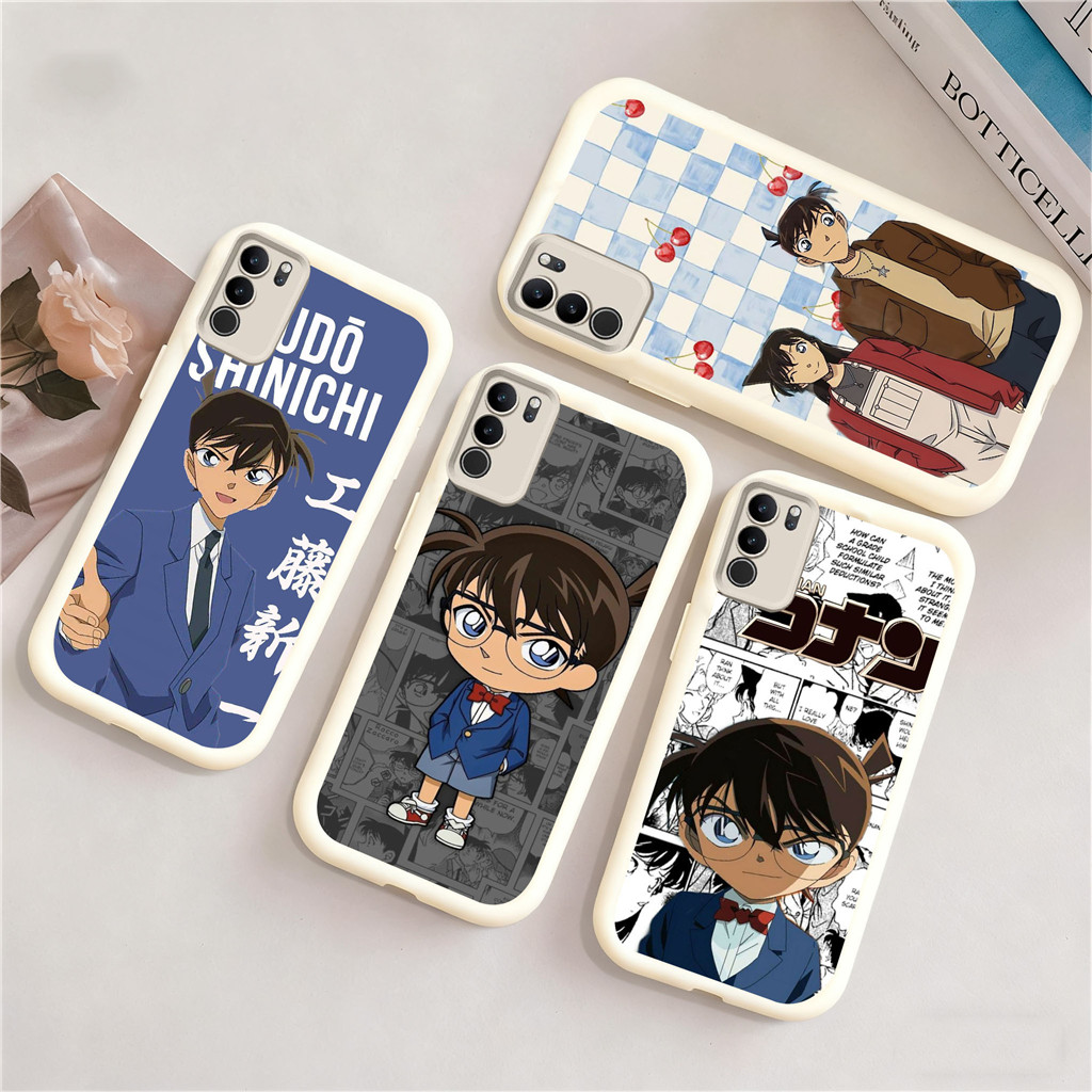 RN8 Detective Conan Casing untuk Samsung A50s A20 A20S S20 A50 A31 A56 A21S A10S A36 M02S A10 F02S A