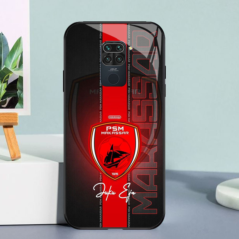 YE-48 PSM Makassar Casing ponsel kaca tempered Xiaomi Redmi Note Poco 9S 9 X3 NFC M2 Pro