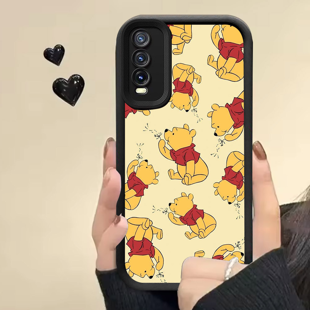 Casing untuk VIVO Y20 Y66 Y11s Y20s S1 Pro Y20i Y12s Case RR17 Winnie the Pooh