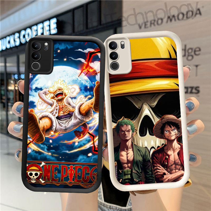 US-35 Lu-ffy fans Silikon lembut Casing untuk VIVO Y300 Y400 V50 Y200 Lite Pro Plus 5G