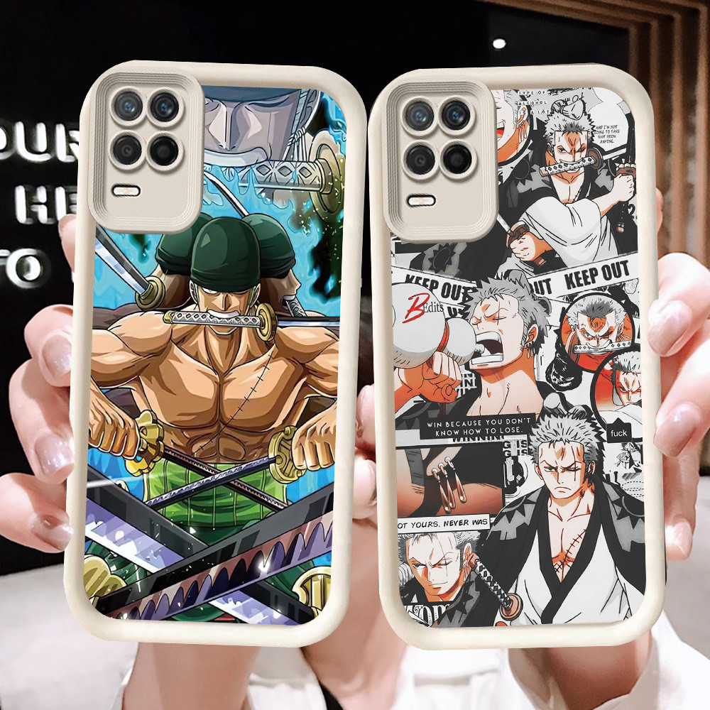 N-67 One Piece Zoro Soft Casing untuk Realme 8S 8 Pro 5G