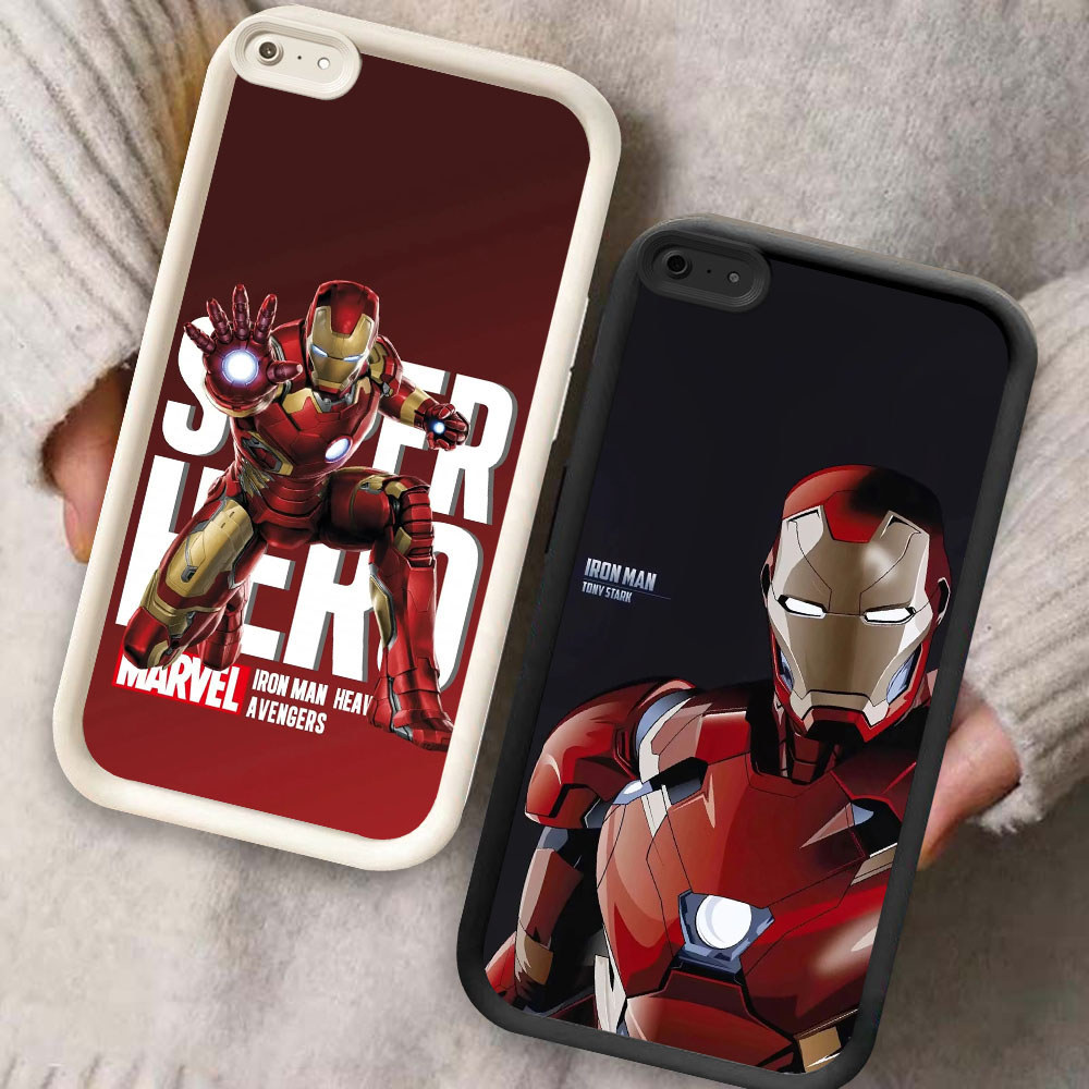 SM-1 Marvel Iron Man Murah Casing HP TPU Anti Gores Realme C30 C30S C15 12 P1 Narzo 50i Prime Pro Pl