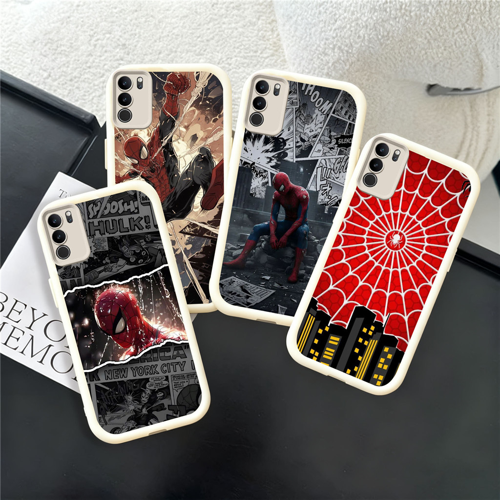 RN17 Spider-Man Casing untuk Samsung A50s A20 A20S S20 A50 A31 A56 A21S A10S A36 M02S A10 F02S A30 F