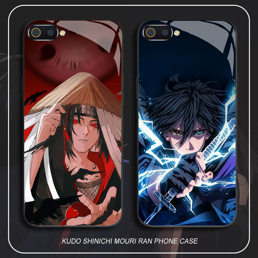SM-57 Naruto Anime HD Glass Casing HP OPPO A3X A3i A5 A40 A3S A12E A93 F17 Reno 4 4F Lite Pro
