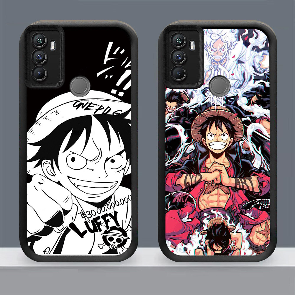 N-25 One Piece Luffy Soft Casing untuk OPPO A53 A53S A33 2020