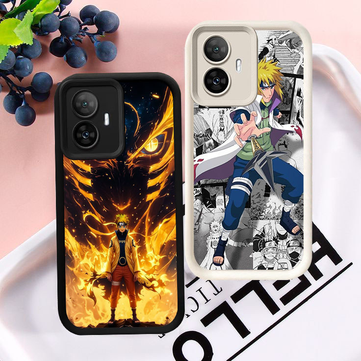EE-18 NARUTO,Naruto Casing ponsel ringan OPPO Reno 10 11 13F 11F A5i F25 Pro 5G