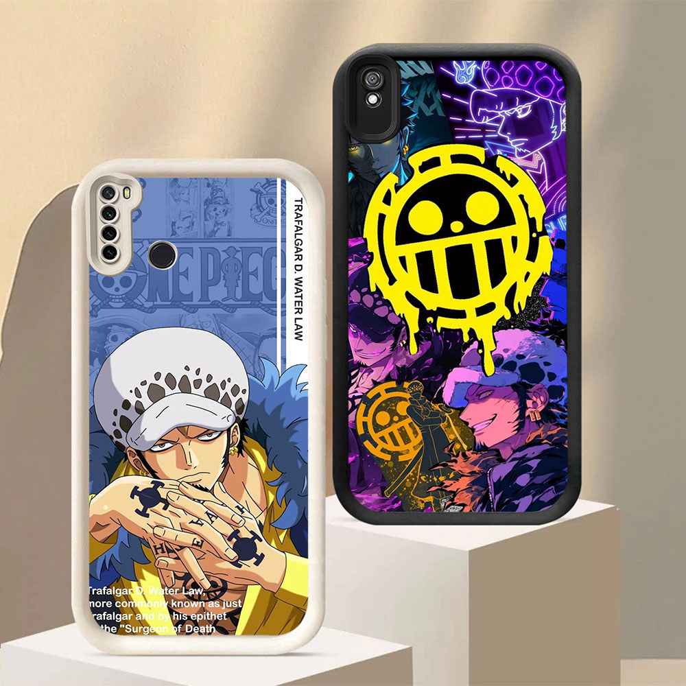 MP-48 One Piece Ace Shocking Silikon Casing untuk Redmi Note 9T 9A 7 6A Pro