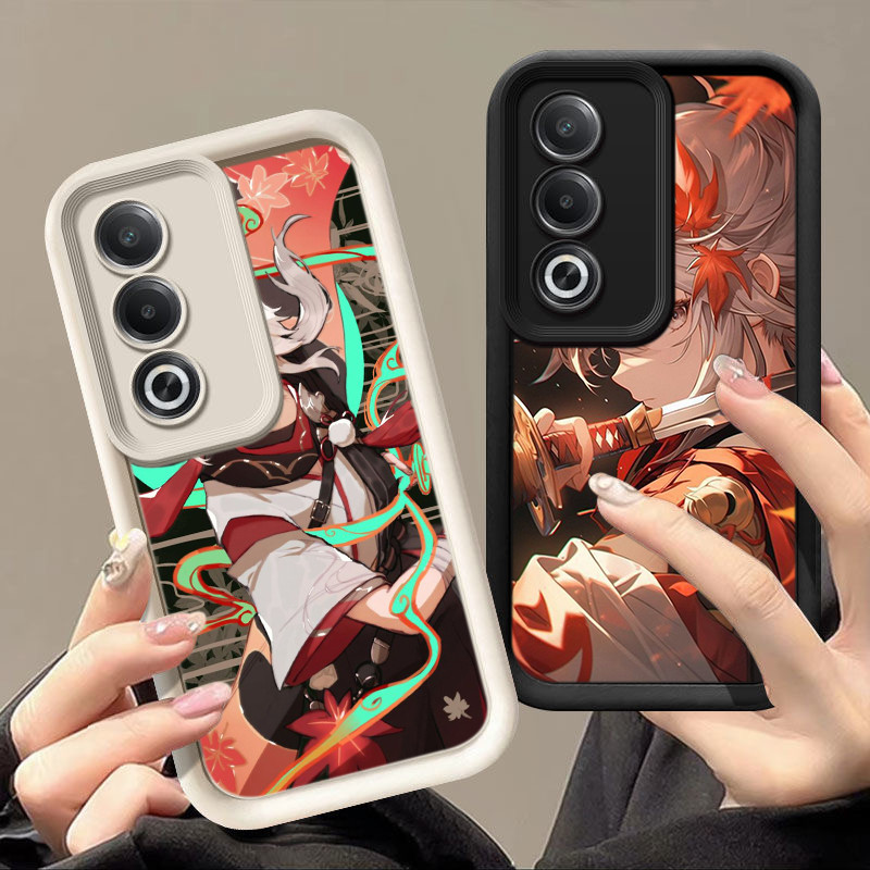 HA73 Kaedehara Kazuha Genshin Impact game Untuk Vivo Casing hp Softcase Silikon Kasing untuk Vivo Y1