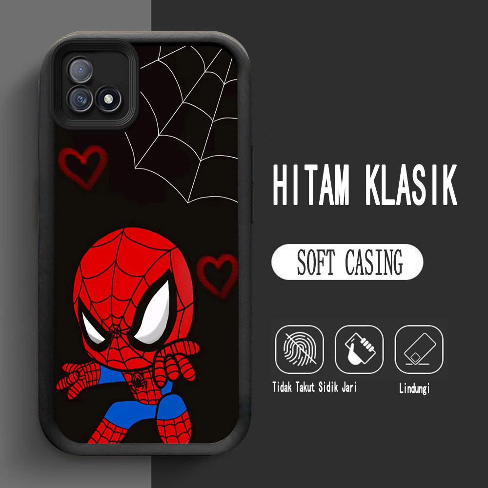 Y-2 Spider-Man Silikon Casing untuk Realme C11 2021 C20 C20A Case