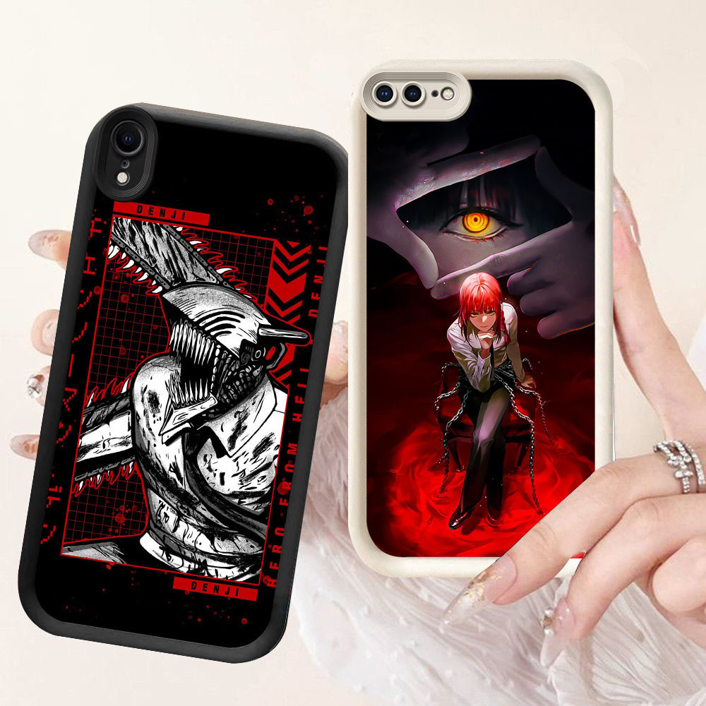 Casing HP TPU Anti Gores X iPhone XS XR 6 7 8 Max Plus YR-27 Chainsaw Man