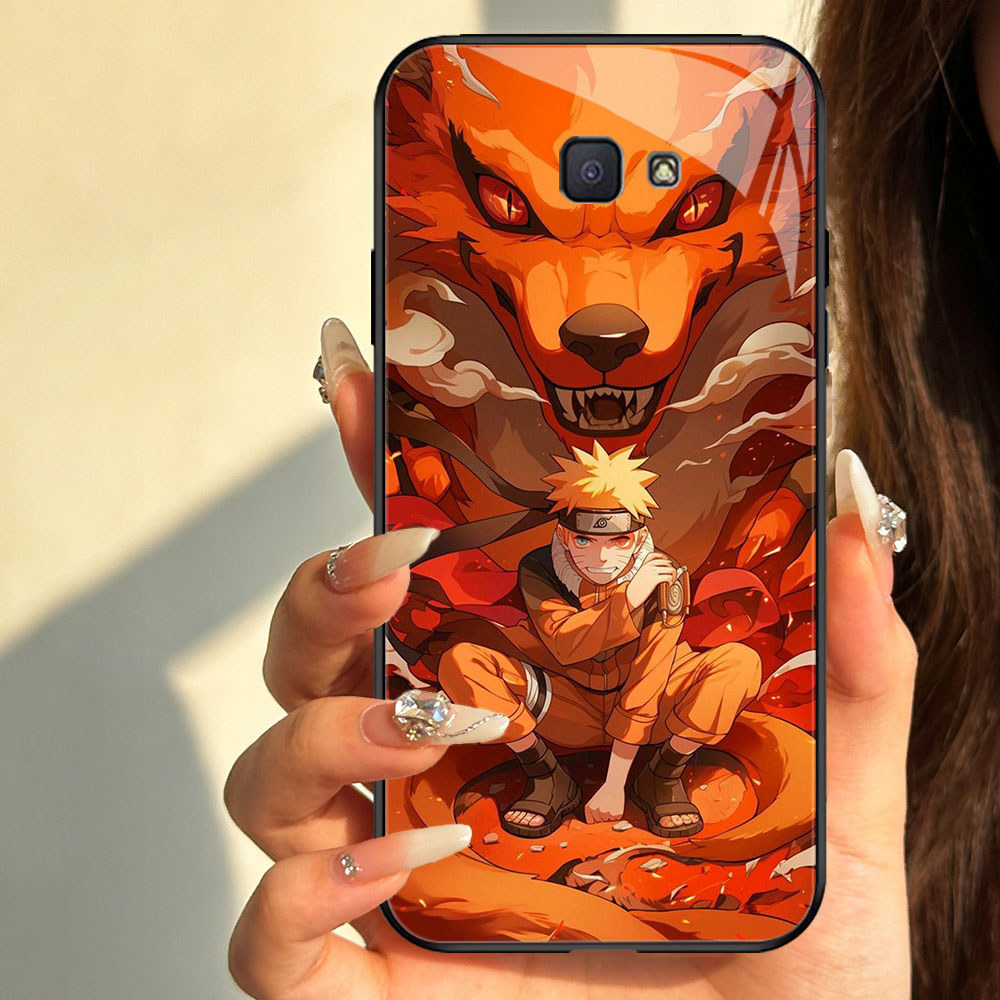 TT-64 Naruto _l Casing hp kaca Samsung Note 9 J7 J4 Core J6 FE S25 S24 Prime Pro Plus Ultra