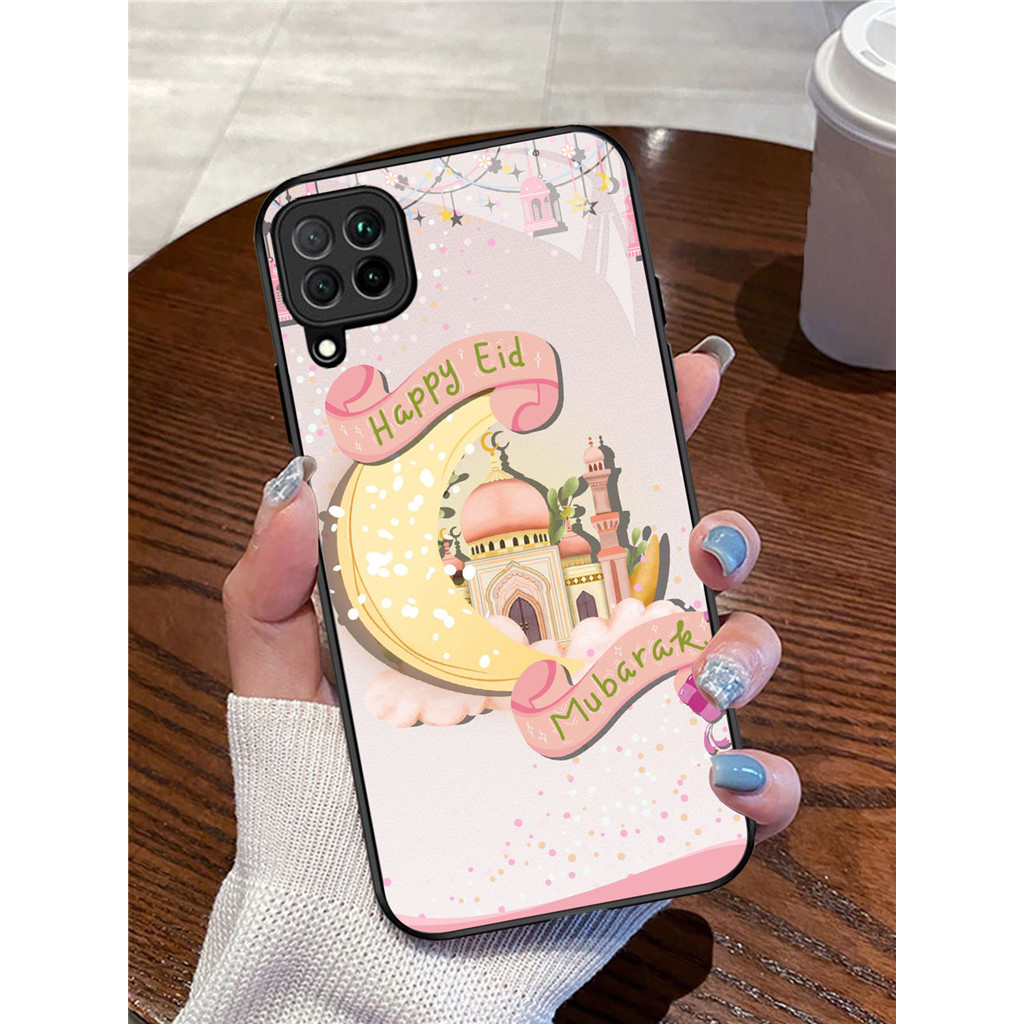 YE-29 Lebaran Casing ponsel kaca tempered Samsung A12 A22 M12 M32 5G