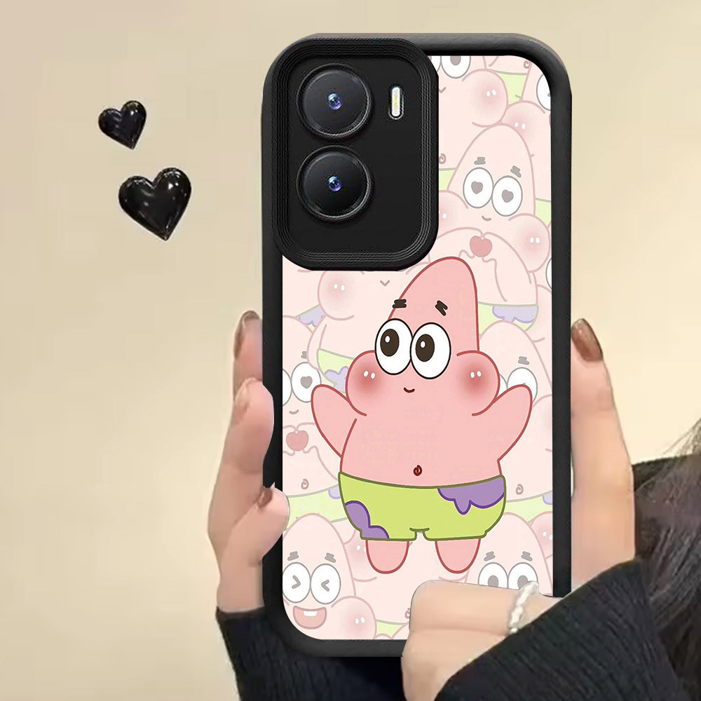 Casing untuk VIVO Y15s Y01 Y35 Y01A Y22 Y22s Y15a Case RR3 Cute SpongeBob