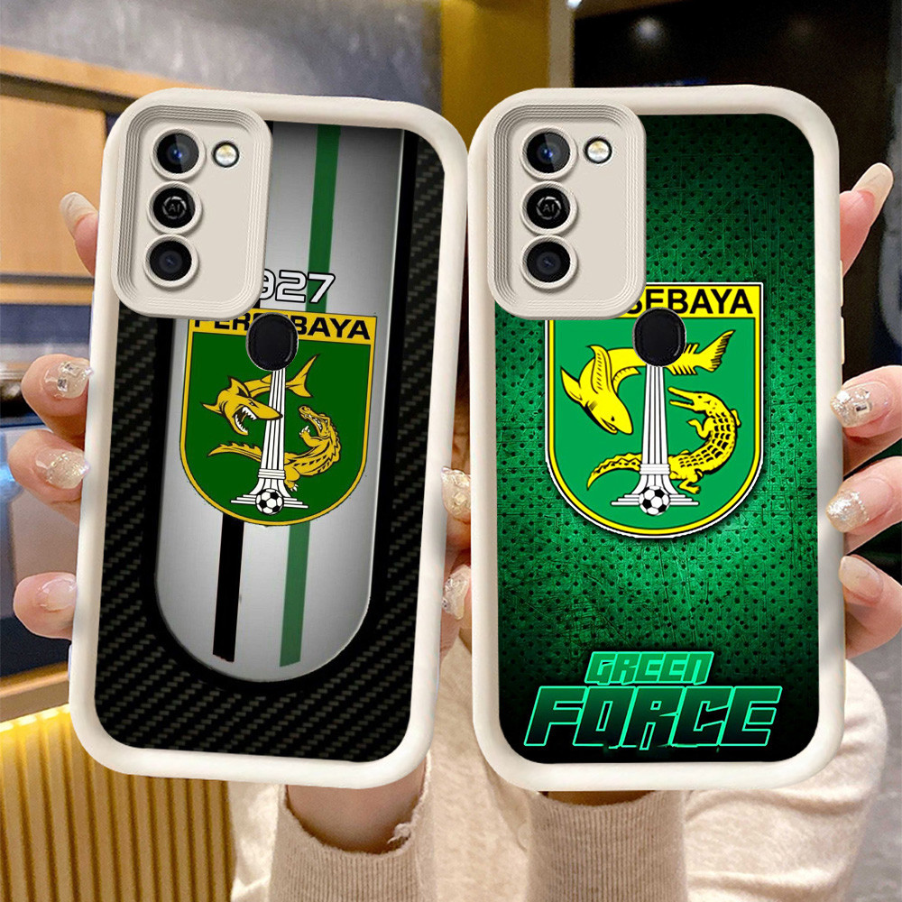 C-44 Surabaya Persebaya Hitam Putih Casing untuk Samsung M21 M11 A10S M30S A20 A21S A20S A11
