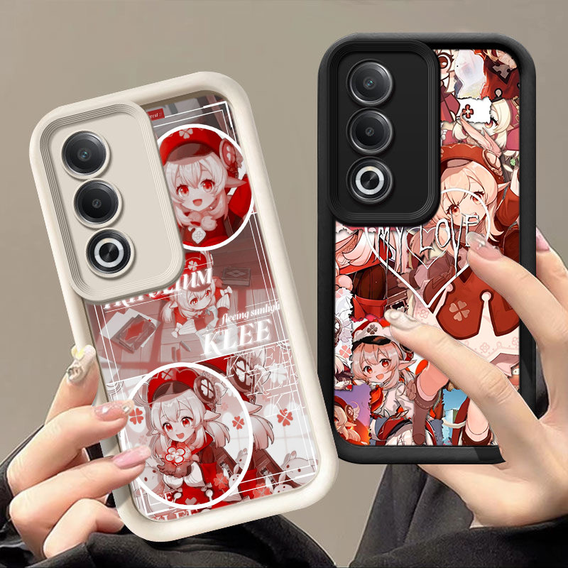 HA80 Klee Genshin Impact Untuk Vivo Casing hp Softcase Silikon Kasing untuk Vivo Y100 Y22 Y22s Y21 Y