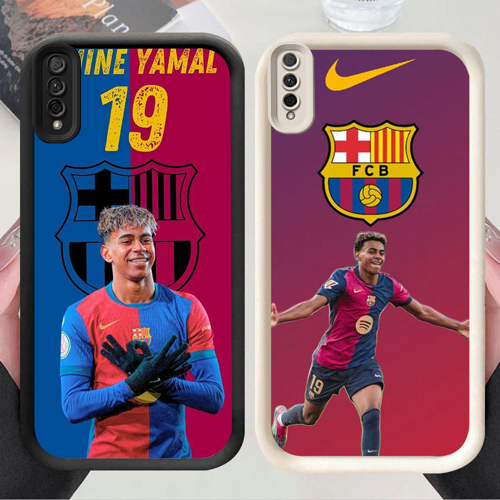 US-23 Football Star Yamar Silikon lembut Casing untuk Samsung A03 A50s A30s Core A50 A02 A7 M02 2018