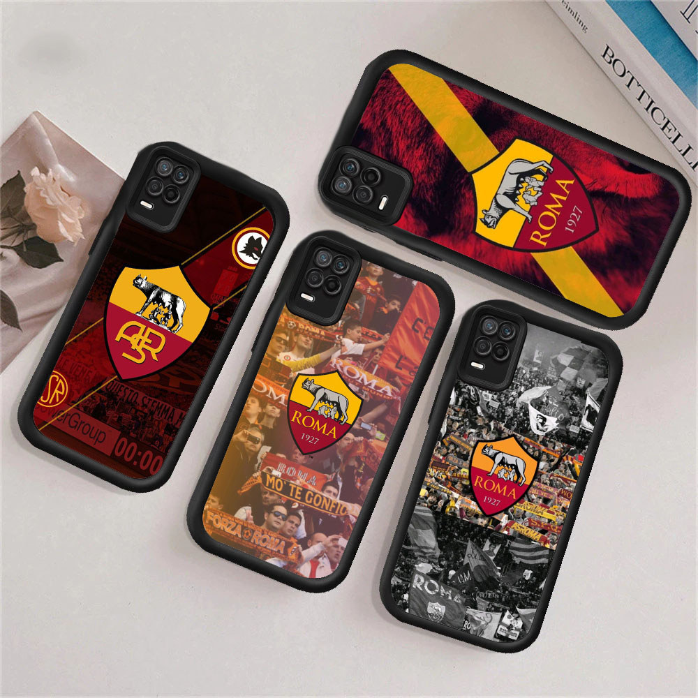 YU9 AS-Roma Casing untuk Hp Plating Realme Reno A77 A76 A3 A77s 7 C31 F21S A57s 7Z A79 8 A3X A57e A3