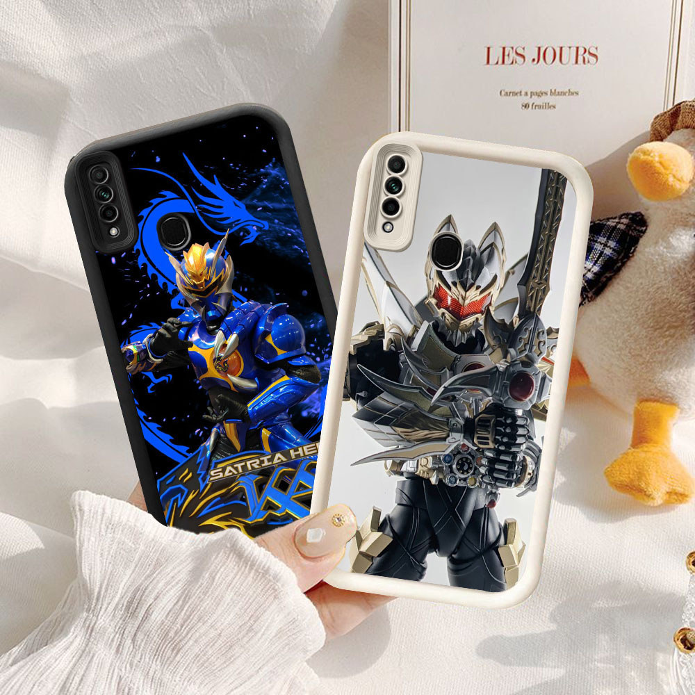 YM-43 Pahlawan Berzirah Casing ponsel tipis Realme Narzo 10A 20A C3 5i 5s 6i 2 C2 C2s 5 10 Pro