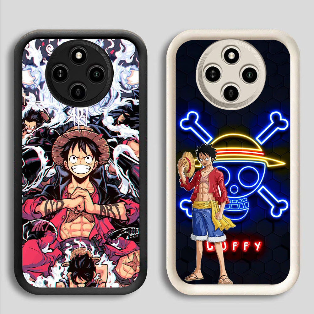 SM-45 Monkey D Luffy Murah Casing HP TPU Anti Gores Xiaomi Redmi A3 14C A3X Poco X3 C61 C75 NFC Pro