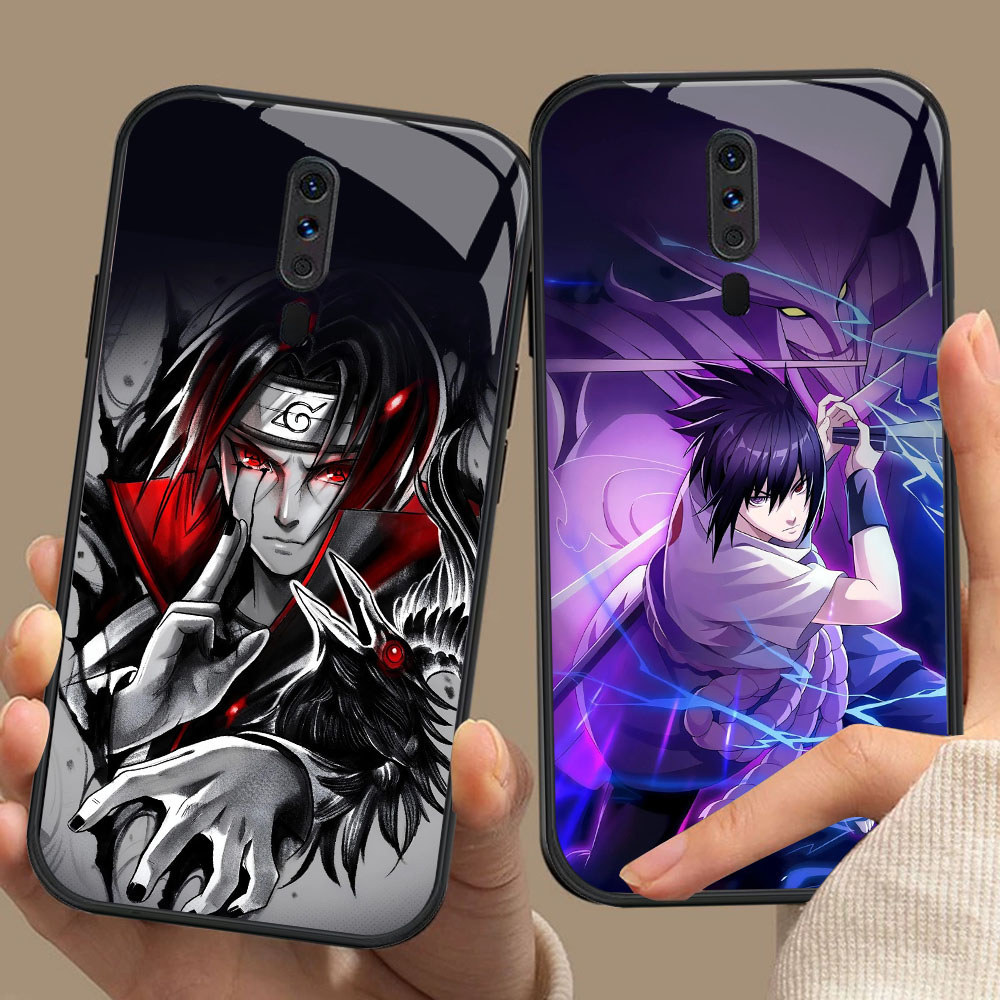 SM-57 Naruto Anime HD Glass Casing HP OPPOV A9 A15 A15S A9X F11 Reno 2F 2Z Pro