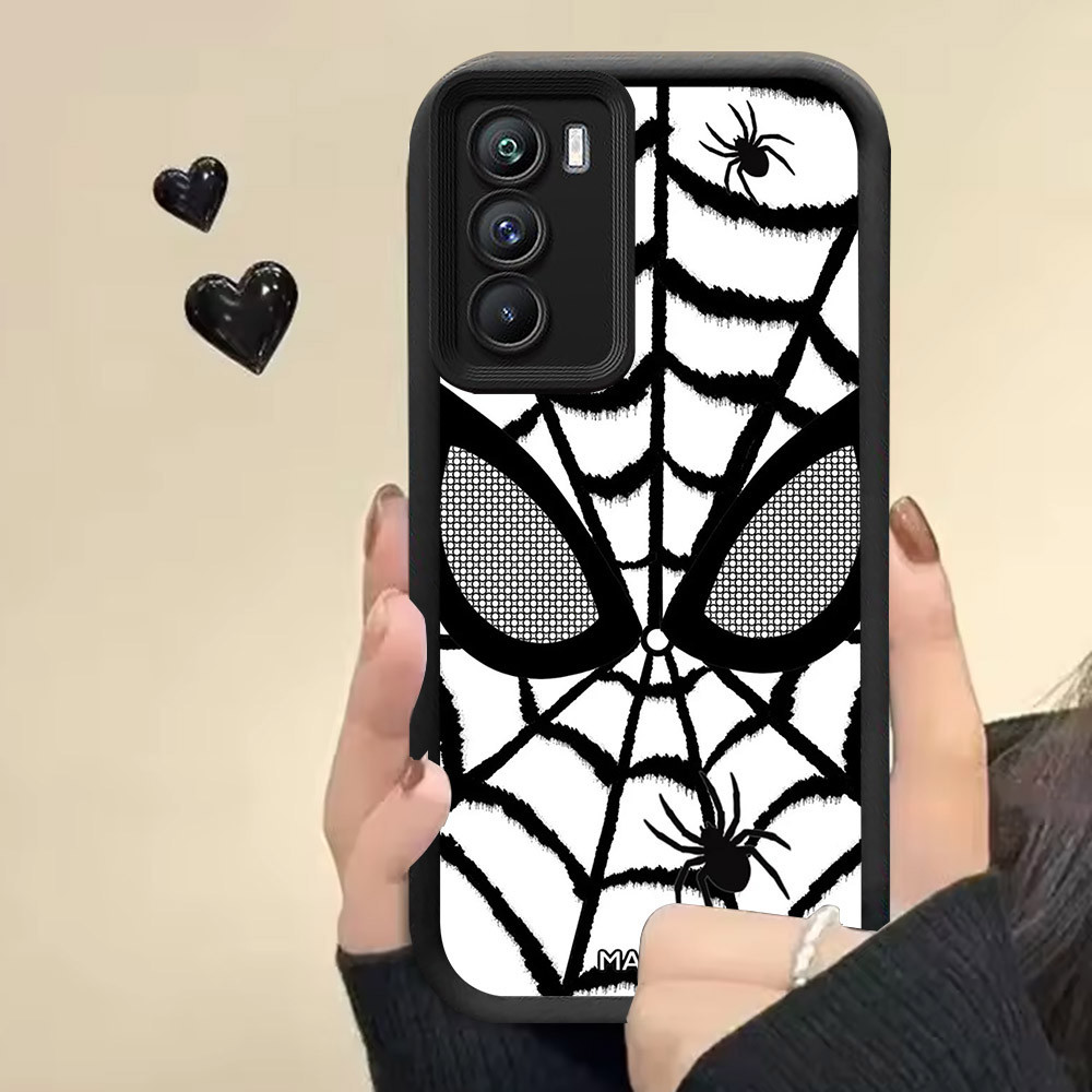 Casing untuk Realme C17 C2s 7i 14X C75 C73 C2 C71 Case RR16 Spider-Man