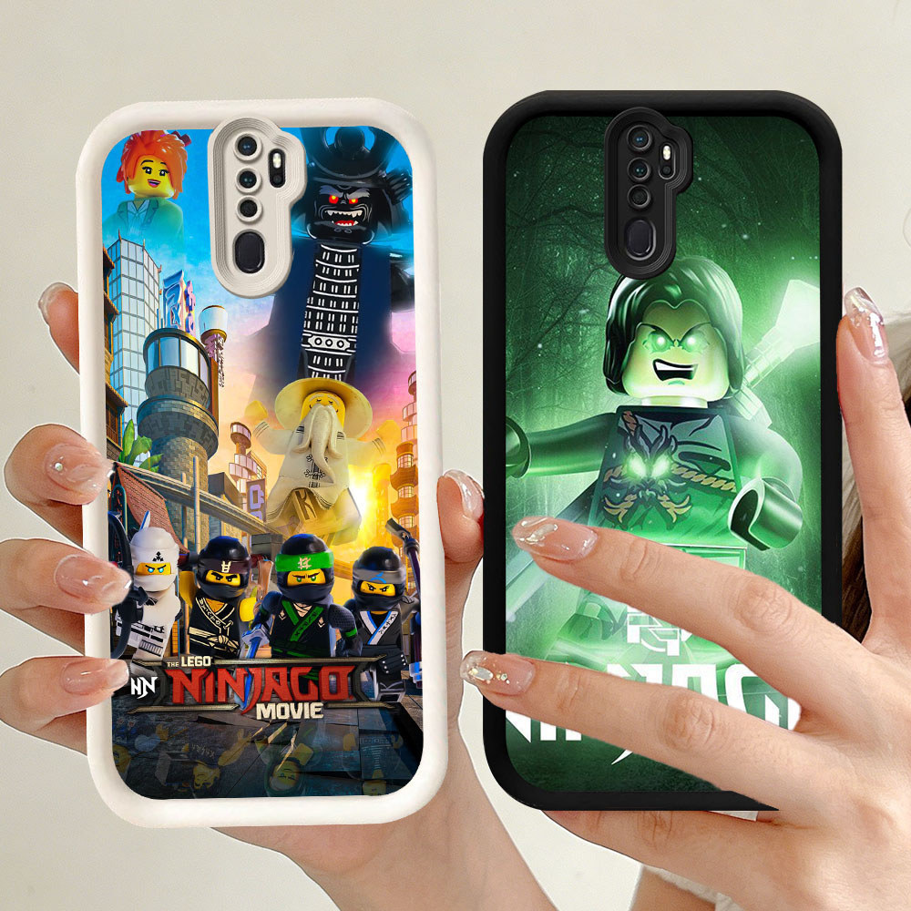 YR-35 LEGO Ninjago 2 Silicone Casing untuk OPPO Reno F11 A5 2F A9 2Z 8T 2020 Pro 5G