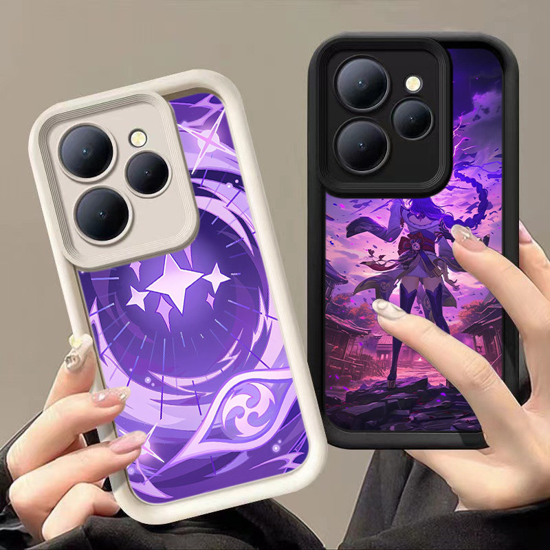 Casing Hp Realme 5 5i 5s 6i 7i 8 Pro 8S 12 Plus 12+ 12X 13 12 Pro+ C17 4G 5G PP149 Raiden Shogun Sil