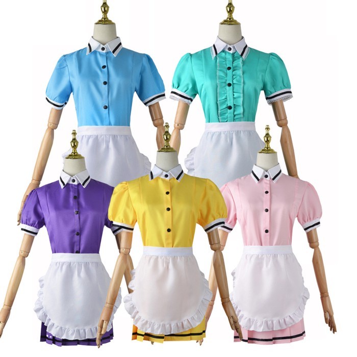 Training Cafe Tsundere Kanzaki Rizhao Cos Costume Maid Costume Catering Work Cosplay Costume