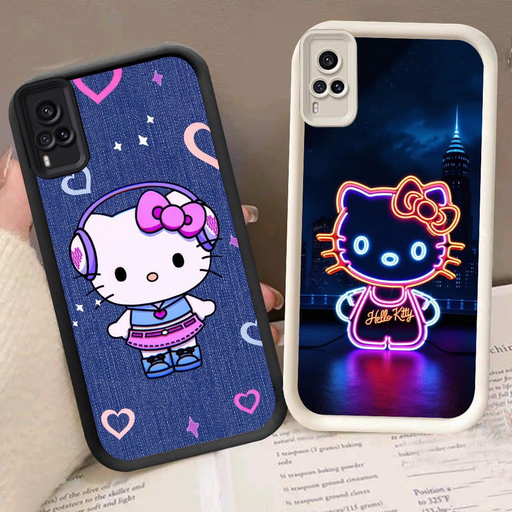 Casing HP Untuk VIVO Y51 Y53s Y33 Y73 V21E V21 Y51S Y31 Y51A YR-36 Hello Kitty