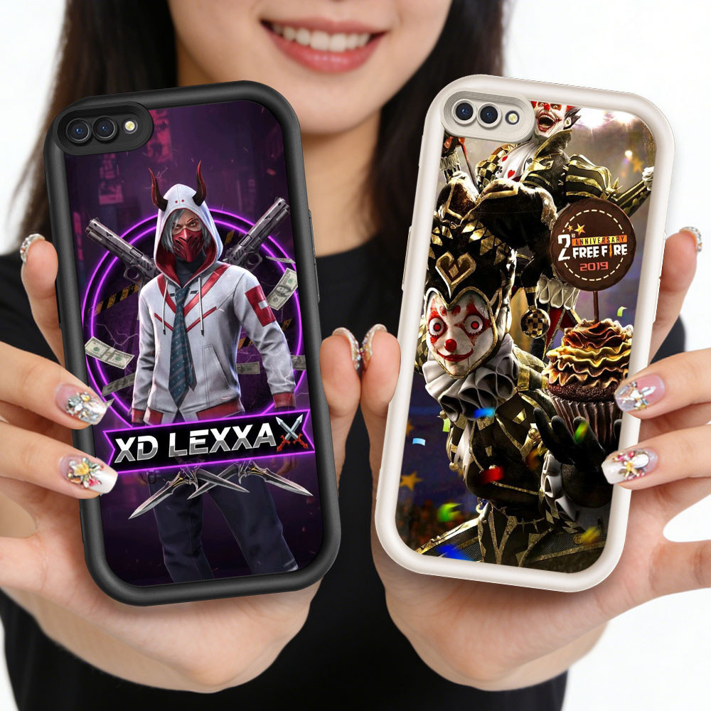 TT-45 Free fire Casing ponsel tipis OPPO A39 A12 A1K A12s A83 A3S F5 A37