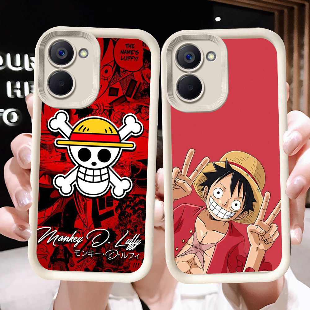 N-60 One Piece Luffy Soft Casing untuk Xiaomi Redmi Poco M7 Pro A2 A1 C65 15C K60 Ultra 13C 5G