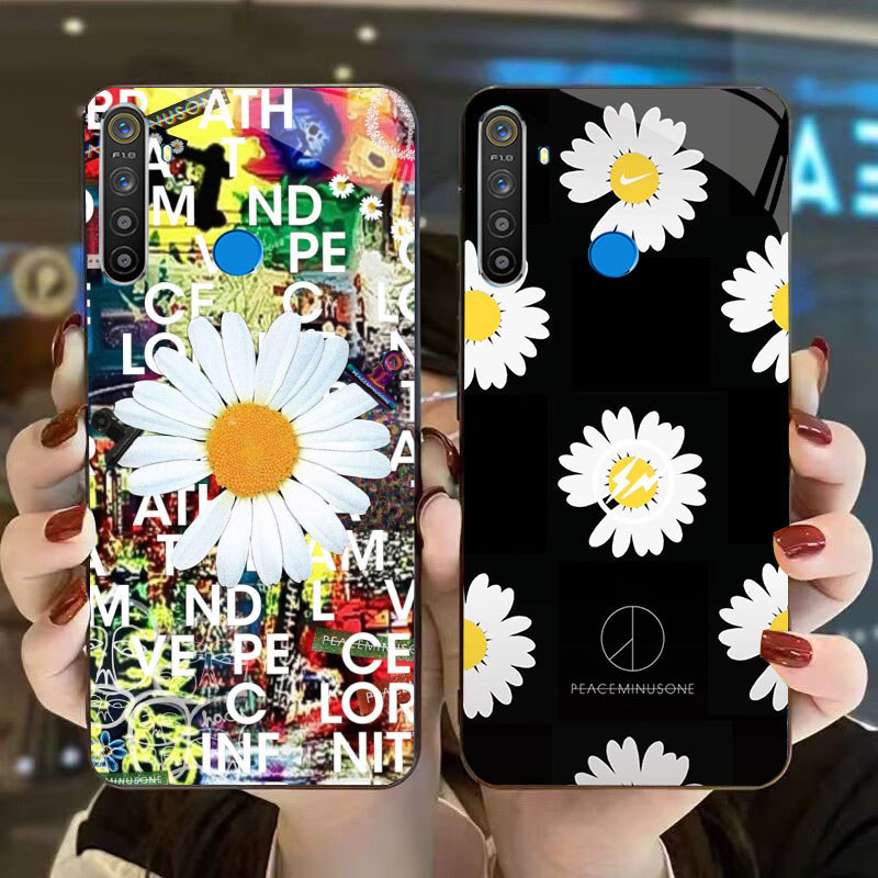 US-43 Peaceminusone KACA GLASS Casing untuk Realme Narzo 5 10A 20 C65 20A 6i 10 5i 5S 3 3i 7 Pro