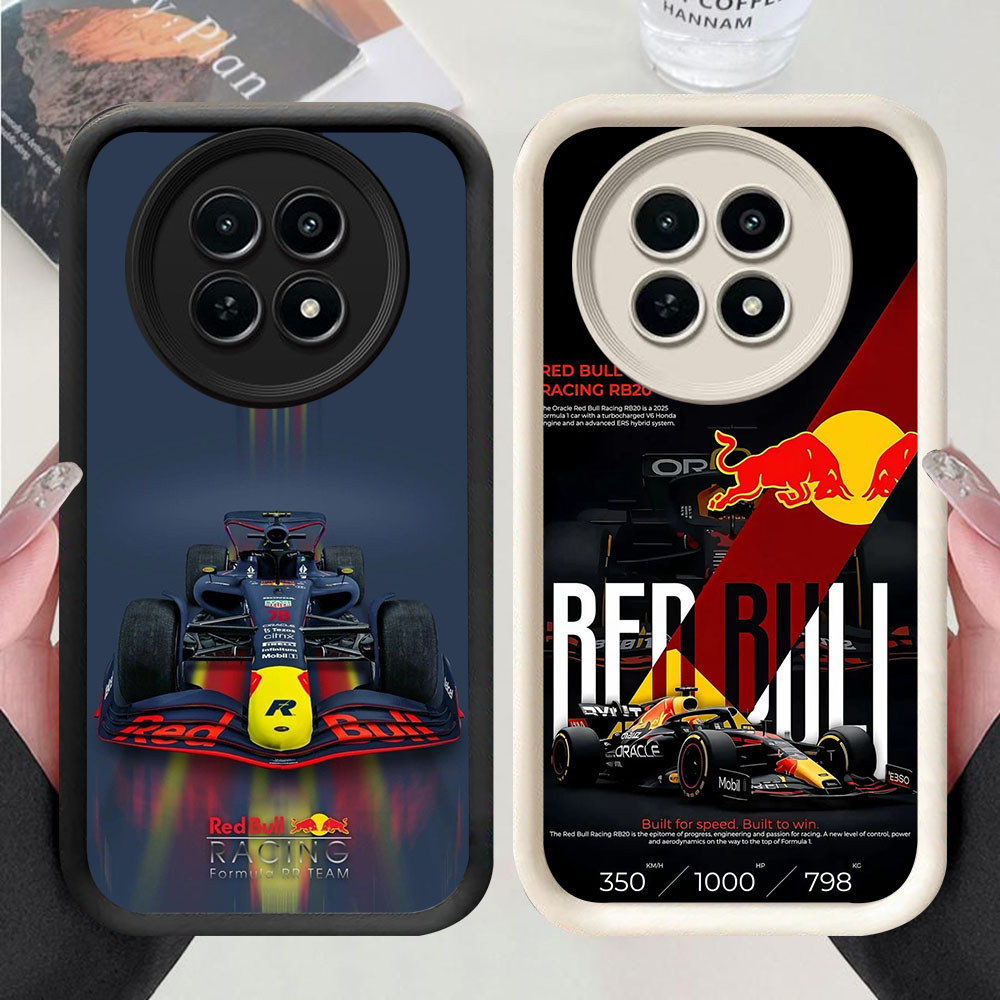 KD-84 Red Bull F1 Shockproof Casing untuk Realme 12 12X 13 C65 P1 Narzo 70 Lite Pro Plus