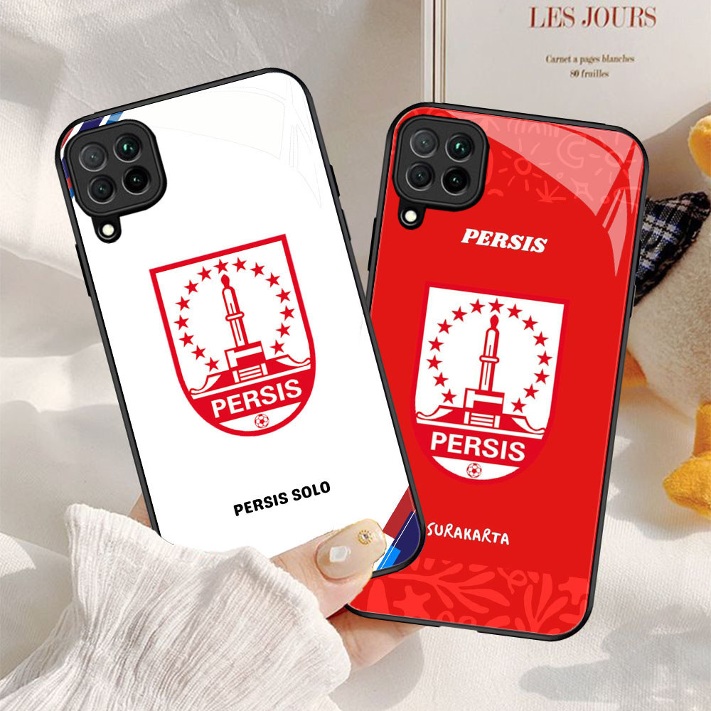 YM-46 persis Casing ponsel kaca tempered Samsung A12 A22 M12 M32 5G