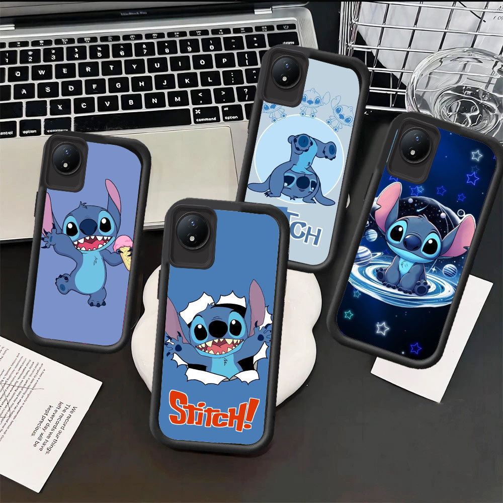 AM47 Stitch Hp Plating VIVO Y17S Y12s Y20 Y21e Y19 Y16 Y20s Y21 Y15 Y15S Y20i Y15a Y17 Y21t TPU mate