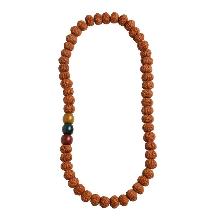 Manik-manik Rudraksha Kecil Alami, Manik-manik Rosario untuk Pria dan Wanita, Manik-manik Buddha Gen