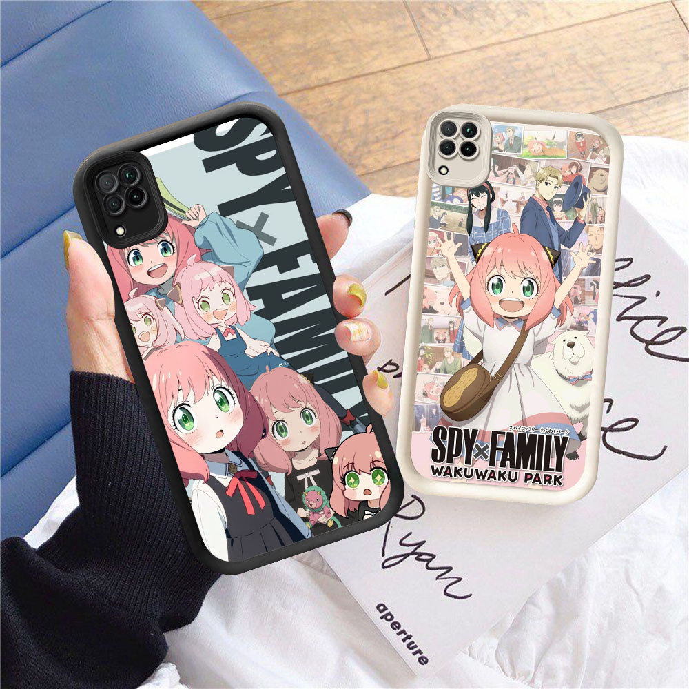 YM-53 Spy x Family Casing ponsel tipis Samsung J7 J2 A12 A22 Prime 5G